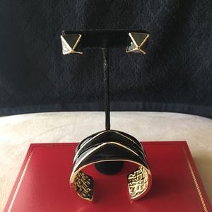 St. John Black and Gold Bracelet